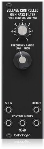 Behringer 904B VOLTAGE CONTROLLED HIGH PASS FILTER Legendary Analog High Pass VCF Module for Eurorack
