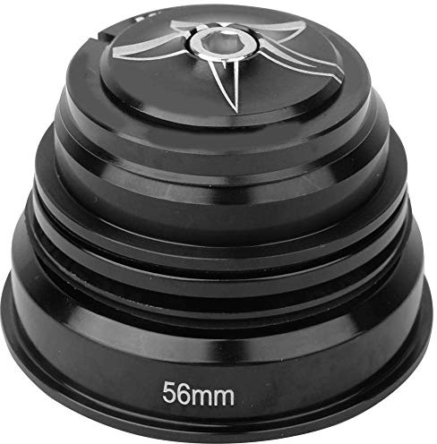 VGEBY Bike Headset Set, Lightweight Aluminium Alloy, 44mm-56mm Bicycle Stem for Mountain, Road, and Commuting Bikes (Black)