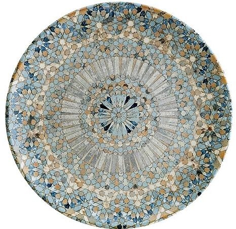 Bonna Platos - Luca Mosaic - Porcelana - 27 cm - juego de 6