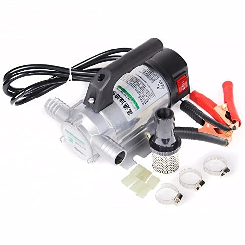 wrtgerht Mini Bomba pequeña 50L/min 12V/24V/220V Bomba de reabastecimiento de Combustible automático Pequeña Bomba de Transferencia de Combustible automática eléctrica for Aceite de Bombeo/Dies