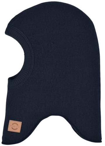 Mikk-line Schlupfmütze Baby & Kinder aus Merinowolle – Warme Schalmütze & Sturmhaube Kinder – 1-Lagige Balaclava & Helmmütze – Atmungsaktive Wollmütze für Winter & Übergang