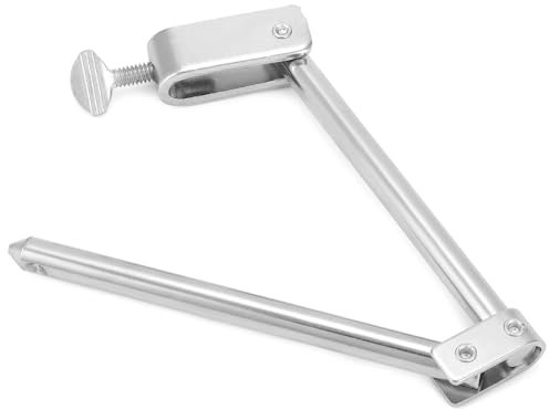 QWORK® bremsschlauch klemme, Legierter Stahl, Geeignet für Bremsölleitungen, Kraftstoffschläuche, Wasserleitungen