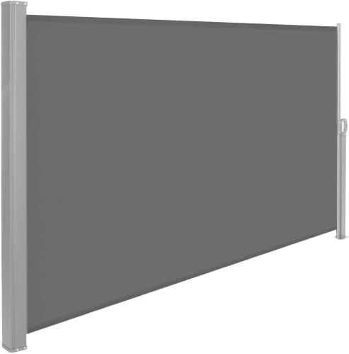 SPRINGOS Toldo lateral de 200 x 300 cm, extensible, protección solar, opaco, estor lateral para terraza, jardín, balcón