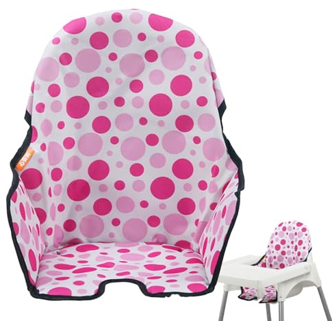 Hochstuhl-Sitzkissen - Hochstuhlkissen Für IKEA Antilop Hochstuhl | Waschbar Faltbarer Baby Hochstuhl Bezug | Hochstuhlzubehör, Baby Hochstuhl Sitzkissen Liner Matte Pad | Baby Sitzt Bequemer