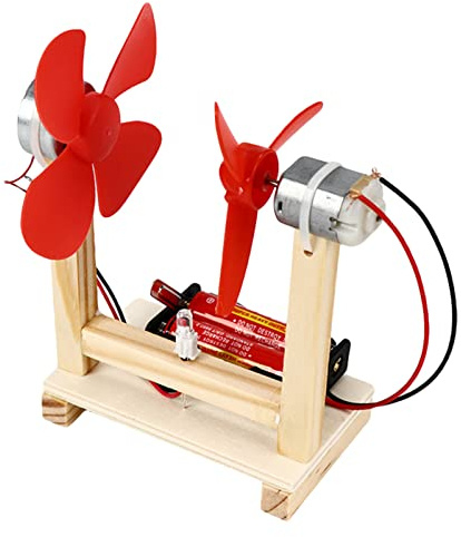 Wind Generator Toy,Unique Power Generator Kit,Small Motor Vertical Wind Turbines Toy,Educational Toy Kit,Generator Model Kit for Kids