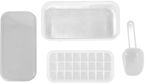 ABOOFAN Molde para Helados de Silicona Grande Recipiente de PP Resistente Multiusos para Hacer Paletas para Niños y Fiestas de Limpiar