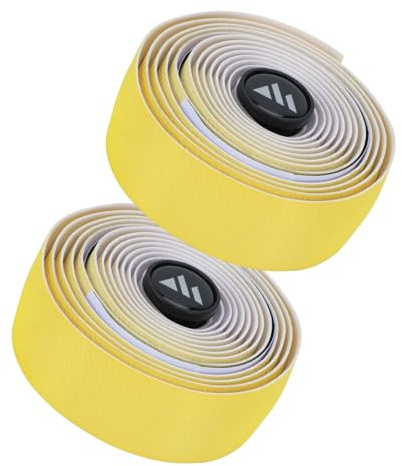 Aomiun Cintas para manillar de bicicleta, 2 rollos, degradado bicolor degradado de color, cinta para manillar de bicicleta de carretera, para bicicleta de montaña y ciclismo urbano, incluye degradado