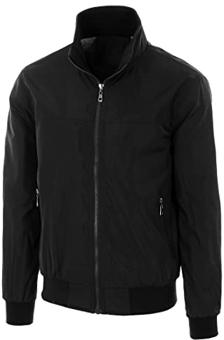 Ciabalù Giacca a Vento Uomo Primaverile Giubbotto Leggero Impermeabile Elegante Slim Fit Estivo