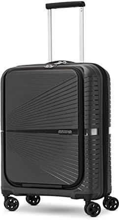 American Tourister Airconic Hardside Erweiterbares Gepäck mit Spinner-Rädern, Graphit, Carry-On 21-Inch, Airconic Hardside erweiterbares Gepäck mit Spinnrollen