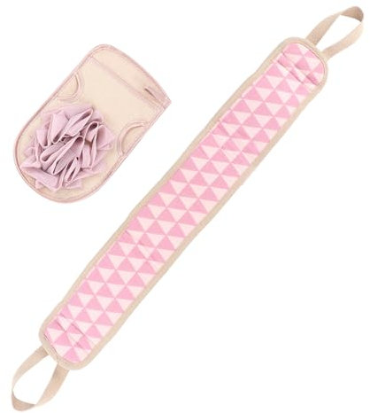 SKISUNO 2stücke Back Scrubber Exfolierende Handschuhe Und Rubbing Towel Für Körperpflege Und Massage Praktische Anwendung Für Tiefgehendes Peeling Der