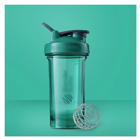 Water Bottle Botella de agua de plástico, termo for deportes al aire libre con asa y taza deportiva reutilizable a prueba de fugas for gimnasio, jarra de agua for acampar Bidon Ciclismo ( Color : Gree