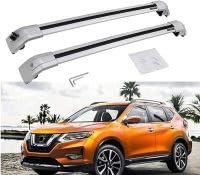 Dachgepäckträger Fahrradträger Für Nissan X-Trail Rogue 2014-2019, Dachträger Dachboxen Dach Gepäckablage Railing Track Zubehör