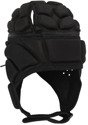 Caschetto da Calcio, Casco Protettivo da Rugby con Tessuto OK in Neoprene, Spugna EVA, Design con Foro per le Orecchie per Ciclismo, Sci, Sport (XL)