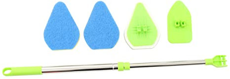 Healeved Complete Cleaning Brush Set Long Handle Floor Brush Extendable Sturdy Construction