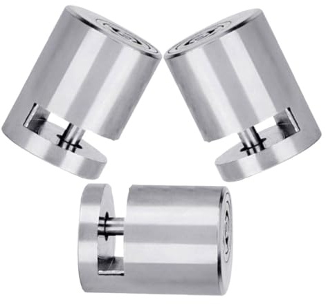 Motorrad Scheibenbremsenschloss 3 Stück aus Alloy Steel Silber | Diebstahlsicherung, Multifunktionales Design, Passend für E-scooter und Motorbike Bremsscheibe