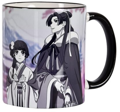 Elbenwald Tassen - verschiedene Motive Natsume's Book of Friends, Die Tagebücher der Apothekerin, Wind Breaker, Delicious in Dungeon Keramik 320 ml (Maomao und Jinshi - Die Tagebücher der Apothekerin)