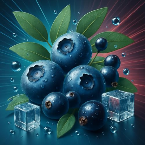 Nordic Chill - arándano azul grosella negra eucalipto Ice aroma concentrado - Vegano - Sasami - 100ml