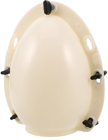 Gogogmee Stampo per Uova di Pasqua Grandi 3D Stampo per Uova di Cioccolato Cave 20 CM Rilascio Facile per Dolci Pasquali Fai da Te Festa e Premi Creativi