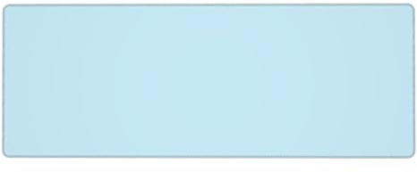 LPLSNWS Solid color small fresh Patterned Keyboard and Mouse Pad (31.5x11.8 inches) Suitable for Gaming and Office Use.