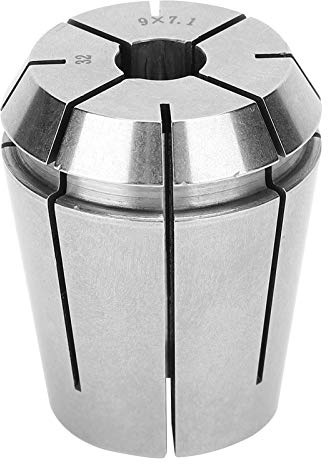 Spring Collet Chuck ER32 High Precision CNC Engraving Machine Tool Holder for Milling Boring Drilling Wire Tapping Operations Durable 65Mn Steel 10mm Clamping Range 0.008mm