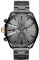 Diesel Herrenuhr Ms9 Chrono, QuarzChronographenwerk, 54mm Schwarzes Edelstahlgehäuse mit Edelstahlarmband, DZ4474