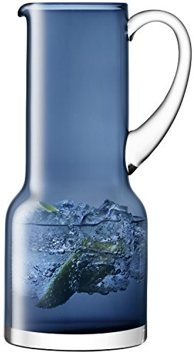 LSA International Utility Jug 1.35L Sapphire| 1 Unit | Mouthblown & Handmade Glass | UT69