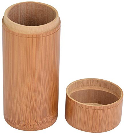 te glas bärbar förseglad rör te förvaringslåda förvaringshållare behållare låda vakna te hink (M)