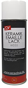 SDV Chemie Keramik Emaille Spray weiß 1x 400ml WC Badewannen Farbe Email Reparatur Lack weiss