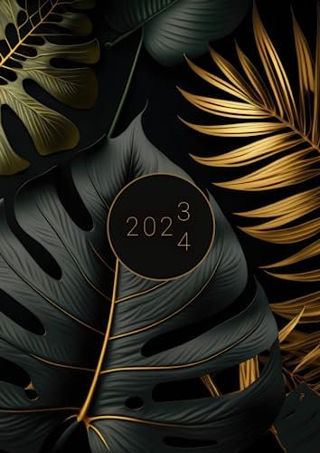 2023-2024: A4 Terminkalender XXL 1 Tag 1 Seite | Terminplaner Juli 2023 bis Juni 2024 | Tagesplaner viertelstündlich 6-20 Uhr | 365 Tage | 392 Seiten | Cover Jungle
