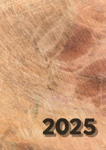2025: Terminkalender mit Uhrzeiten, 1 Woche auf 2 Seiten, DIN A4, Wochenplaner mit Zeiteinteilung, Planer, Kalenderbuch, Jahresplaner, Buchkalender, Jahresübersicht, Schulferien, Feiertage
