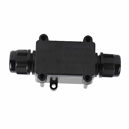 IP68 Junction Box 2?Way Underground Cable Line Connector Outdoor Junction Box WaterproofUnderground Cable Line ProtectionDistribution Cable ConnectorOutdoor Terminal