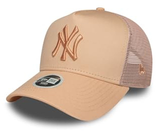 New Era WMNS League ESS Damen Trucker Adjustable Cap NY Yankees Rose, Size:OneSize