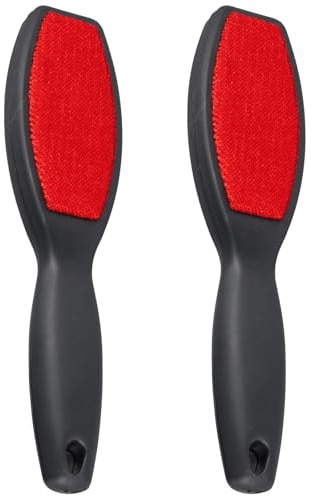 2 cepillos para pelusa de doble cara, cepillo de terciopelo para eliminar pelusas y pelos, cepillo reutilizable para pelusas, para ropa, muebles tapizados, fundas de asiento de coche, mantas, pelo de