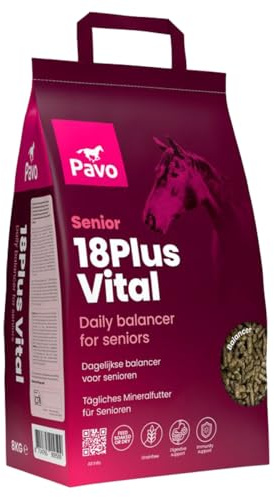 Pavo 18Plus Vital Aliment minéral quotidien pour personnes âgées 8 kg