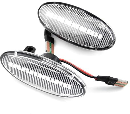 Compatible Avec Nissan Pour Micra K12 Pour Note E11 Pour X-Trail T31 Feu Position Latéral Dynamique Voiture Feu Virage Lampe Témoin Clignotants de voiture