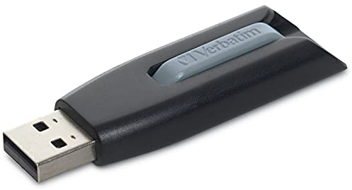 Verbatim 49189 128GB V3 Store n Go USB 3.0 Flash Drive Grey