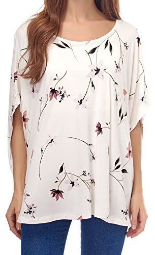 Smallshow Women's Nursing Top Maternity Poncho for Breastfeeding SVP033