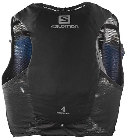 Salomon Adv Hydra Vest 4 Unisex Hydration Vest Trail running Hiking, Comfort and Stability, Quick Access to Hydration, and Simplicity