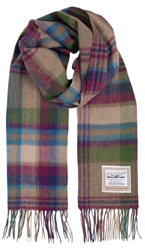 Heritage Traditions Schals und Tragetücher aus 100% reiner Wolle mit Schottenmuster (Heritage Check)