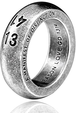 HCMA Retro 1314 Pareja Amantes Titanio Acero Hombres Mujeres Boda Anillos de Compromiso para Chica Novio joyería Creatividad Regalo