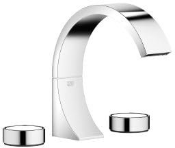 Dornbracht CYO Waschtisch-Dreilochbatterie mit Ablaufgarnitur, Ausladung 167 mm, 20713811-00, Farbe: Chrom