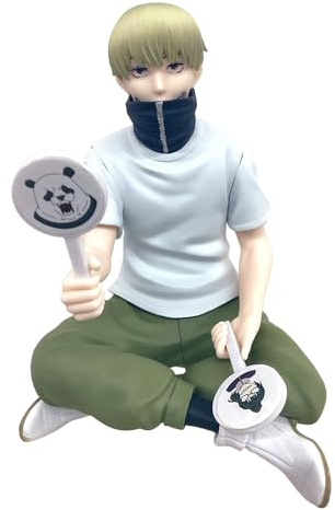 Zhongkaihua Anime Figur Inumaki Toge Figur Sitzende Position PVC Statue Inumaki Toge Nudel Stopper Figur Desktop Ornamente Modell Serie Collectibles (9cm)