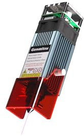 Module laser à points comprimés Genmitsu 10 W avec buse à assistance pneumatique pour routeur CNC ProverXL 4030 - Taille de spot laser 0,8 mm x 0,8 mm
