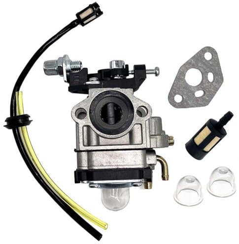 BOOSTI Vergaser mit Benzinfilter Schlauch Zündkerze für Fuxtec FX-LB 126, FX-LBS 126, FX-LB 133T Laubbläser Laubsauger