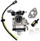 BOOSTI Vergaser mit Benzinfilter Schlauch Zündkerze für Fuxtec FX-LB 126, FX-LBS 126, FX-LB 133T Laubbläser Laubsauger
