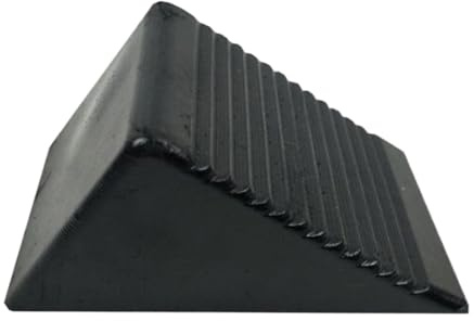 Cuñas de Rueda | cuñas de estacionamiento Antideslizantes y de Alta Resistencia, estabilizador para Cargas Pesadas para Motocicleta, camión, estacionamiento, Viajes, Camping