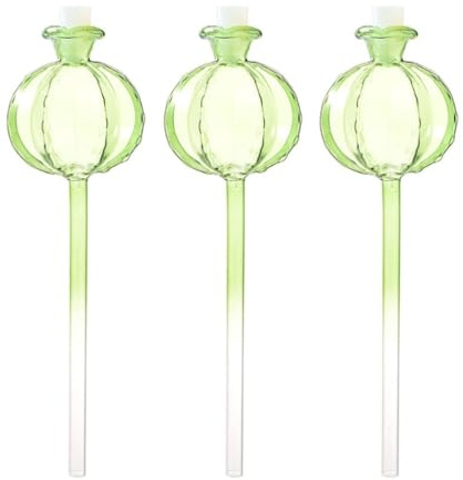 ECVGHD Automatic Drip Irrigation Imitation Glass Ball Flower Automatic Watering Device
