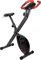 Fjoerdesports faltbarer Fahrradtrainer, Heimtrainer, Fitnessfahrrad LCD Trainingscomputer, klappbarer Hometrainer, inklusive Pulsmessung, maximales Benutzergerwicht 110 kg, 8 Widerstandsstufen