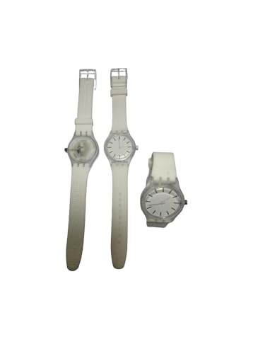 BLUSUPERSHOP OROLOGIO BIANCO PER DETENUTO, DIETRO TRASPARENTE IDONEO CARCERE CARCERATO AMMESSO PENITENZIARIO