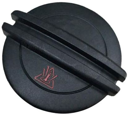 Okiyakusama Kühlerdeckel Kühlmittelbehälter V100890 5Q0121321 3C0121321 für Golf MK5 MK6 MK7 Fahrzeugersatzteile Stabile Leistung, Schwarz